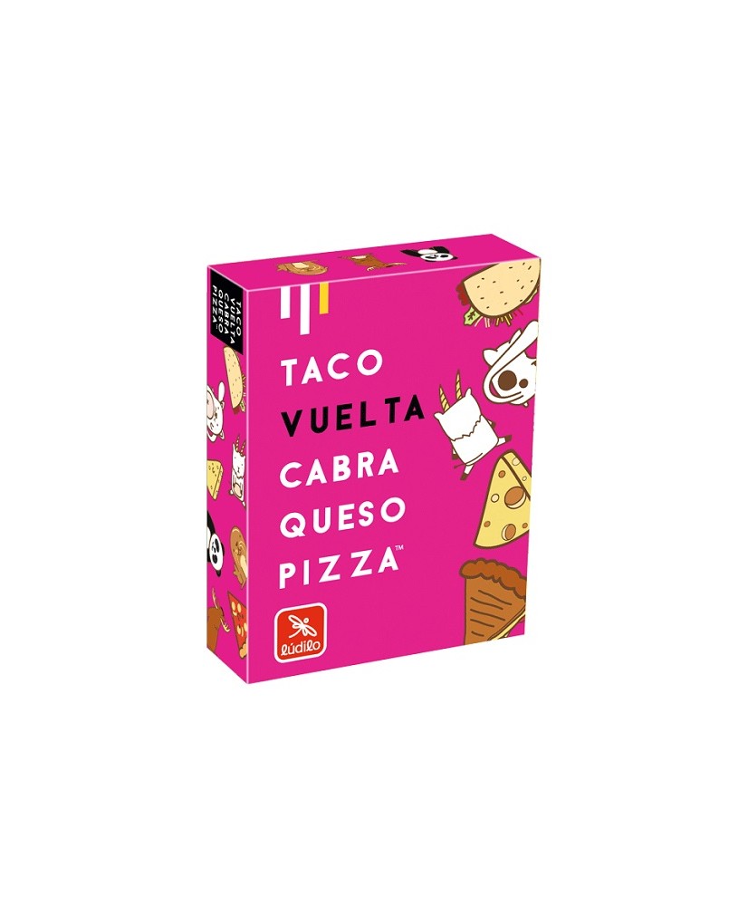 Taco, Vuelta, Cabra, Queso, Pizza. Ludilo