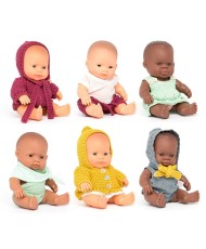 Muñecos bebé con ropa 21 cm. Miniland