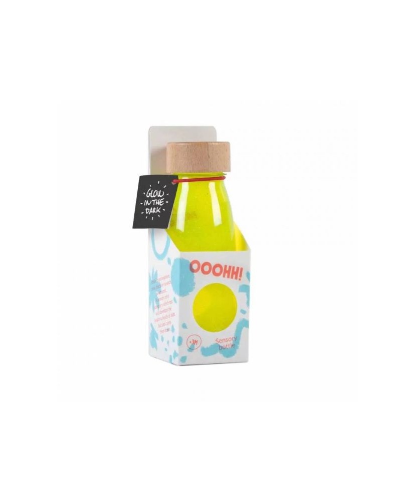 Float Bottle Fluo Yellow. Petit Boum