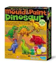 Moldea y pinta dinosaurios