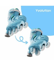 Patines Yvolution Twista Azul