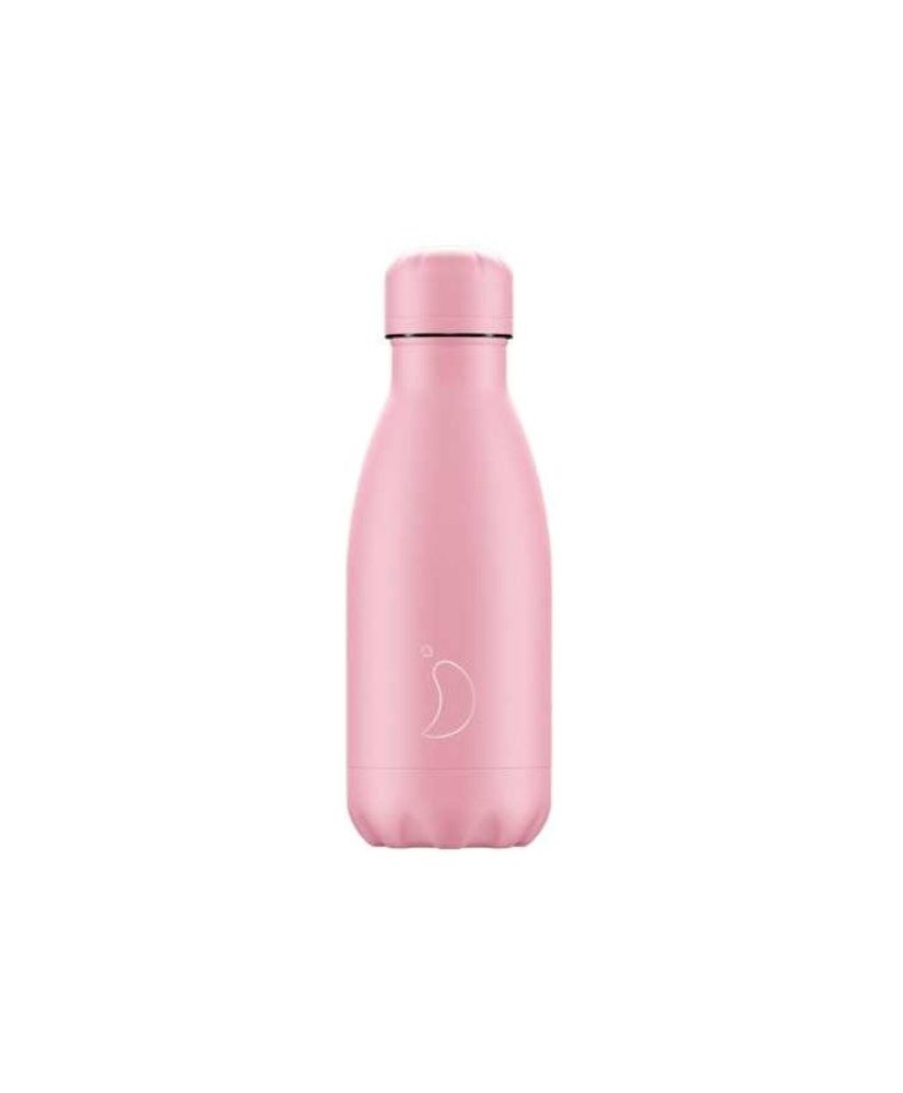 Botella térmica Chilly's pastel rosa total 260 ml