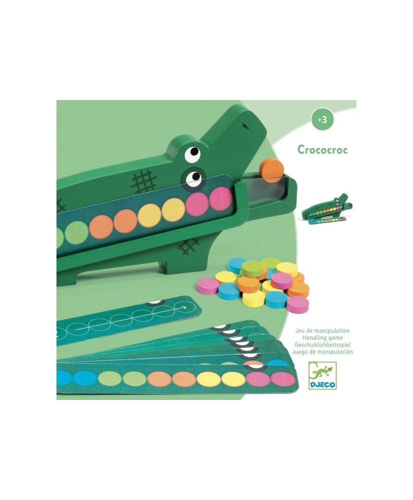 Juegos educativos Crococroc. Djeco