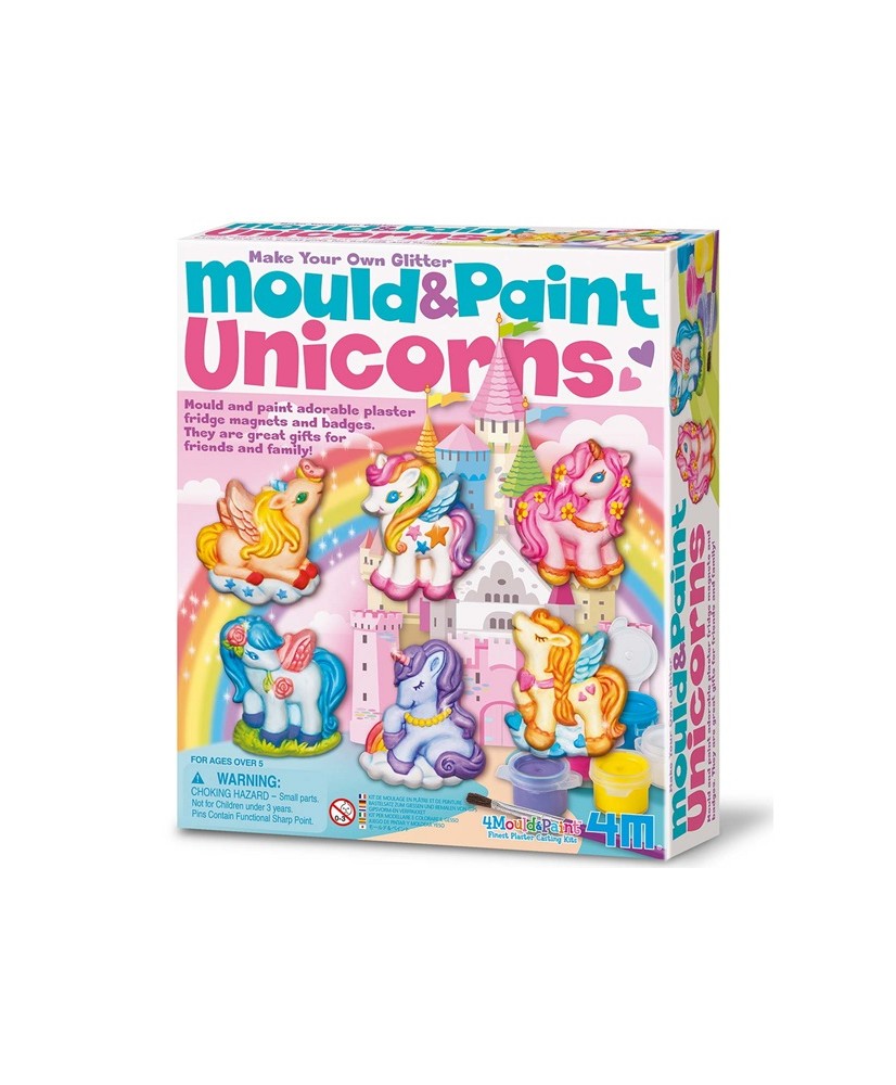 Mould&Paint Unicornios. 4M