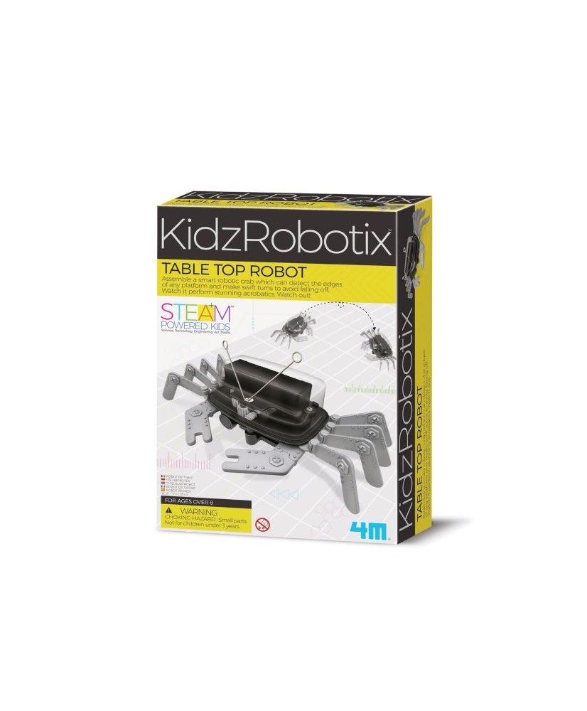 KidzRobotix Cangrejo Robótico para superficies. 4M