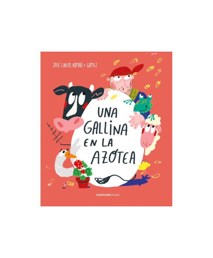 Una gallina en la azotea