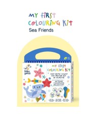 Mi primer kit para colorear-Amigos del mar. Haku Yoka