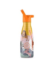 Botella de agua para niños The Kids Bottle - Savannah Kingdom 260ml. Cool Bottles