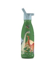 Botella de agua para niños The Kids Bottle - Jurassic Era 350ml. Cool Bottles