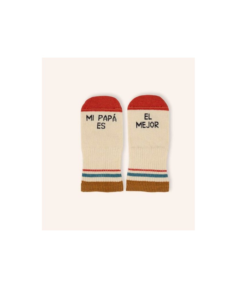 Calcetines Mini "Mi papá es el mejor". UO