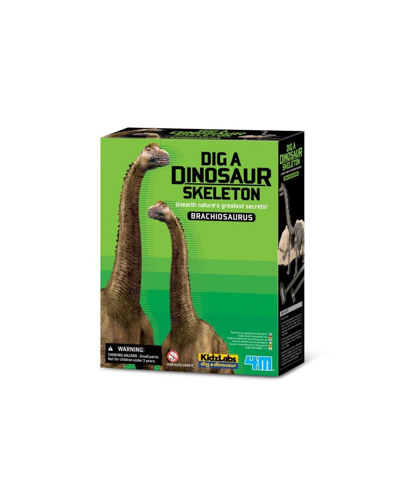 Kidz Labs Kit Geológico de un Brachiosaurus. 4M