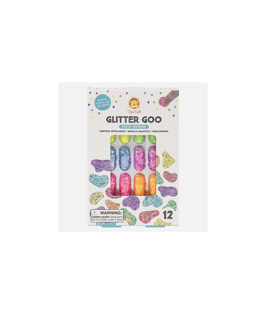 Glitter Goo Brillo Pastel. Tiger Tribe