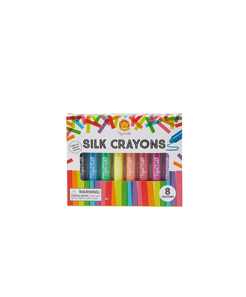 Crayones de seda. Tiger Tribe