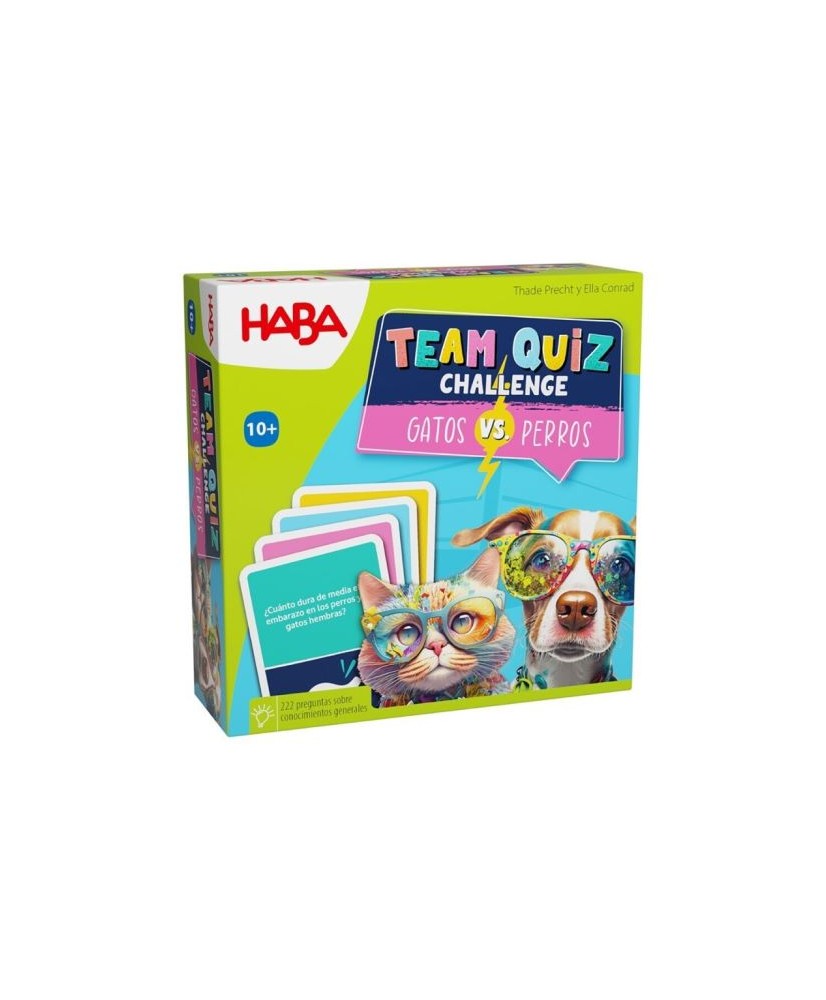 Team Quiz Challenge. Gatos vs. Perros. Haba