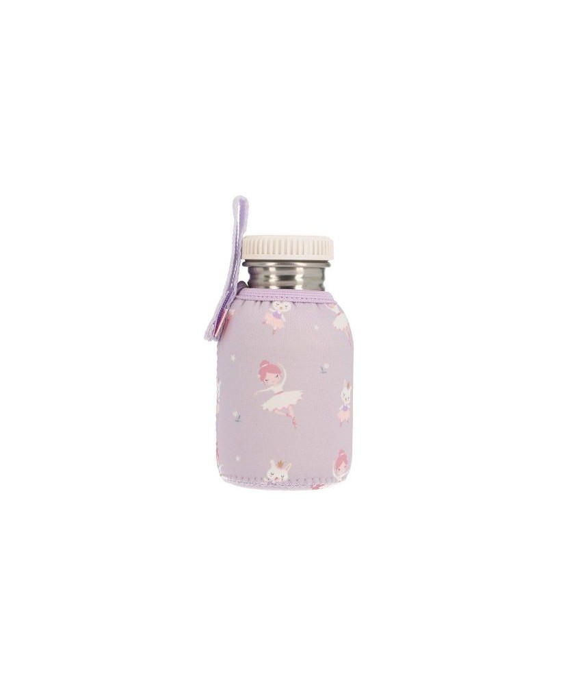 Botella Acero con Funda Ballet 350 ml. Tutete