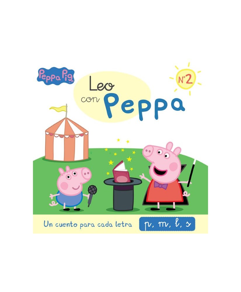 Leo con Peppa Pig 2. Un cuento para cada letra: P, M, L, S