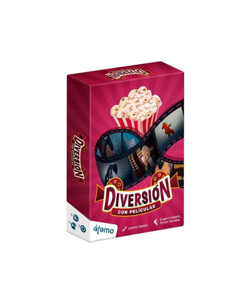 Diversión con películas. Átomo