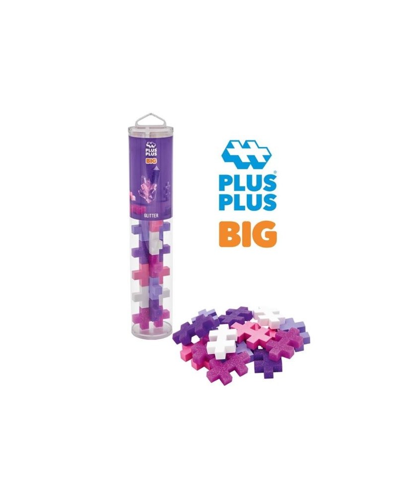 Tubo Plus-Plus Big Purpurina Mix 15 pcs