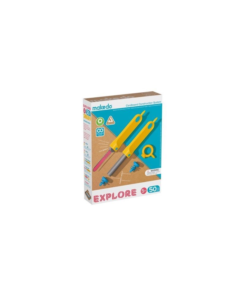 Explore Kit de 50pcs. Makedo