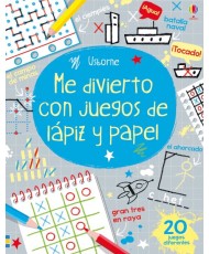 Me divierto con juegos de lápiz y papel. Usborne