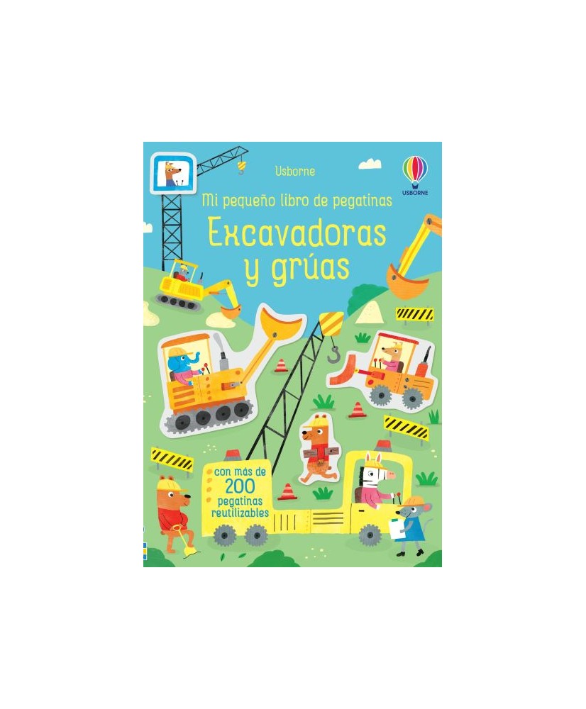 Excavadoras y grúas. Usborne