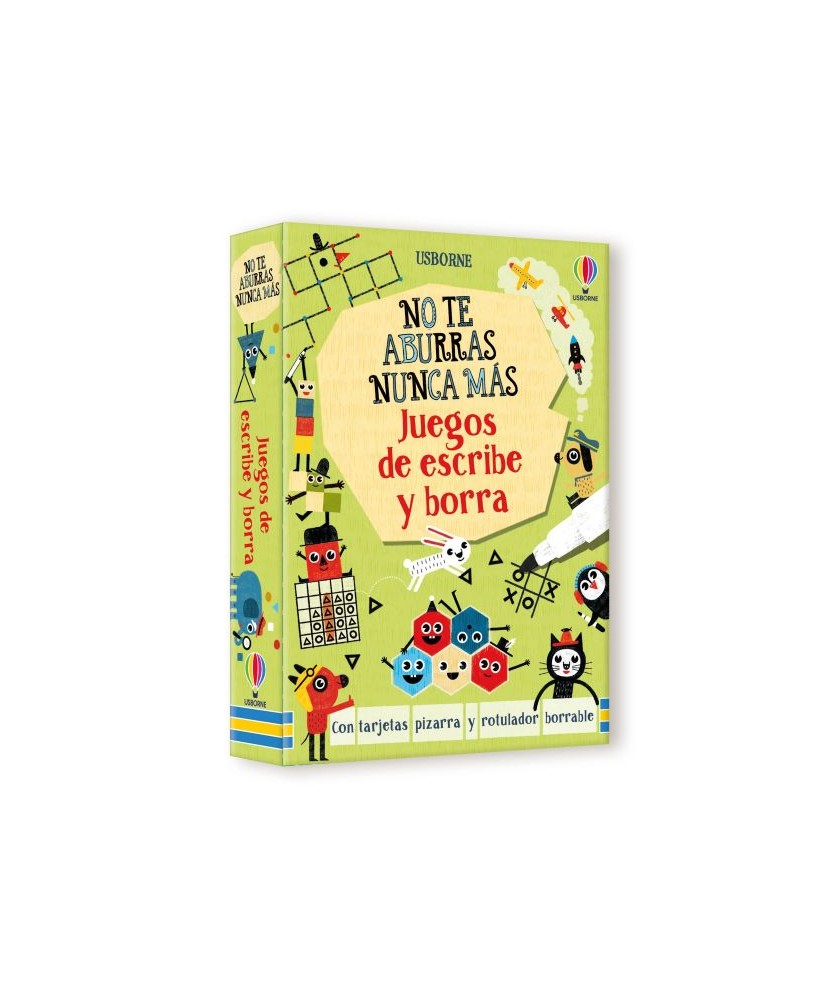 Juegos de escribe y borra. Usborne