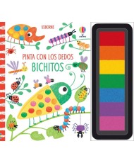 Bichitos. Pinta con los dedos. Usborne