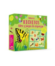 Bichitos. Libro y juegos de emparejar. Usborne