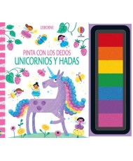 Unicornios y hadas. Pinta...