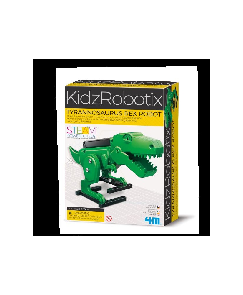 Kidz Robotix Robot Tiranosaurio Rex. 4M