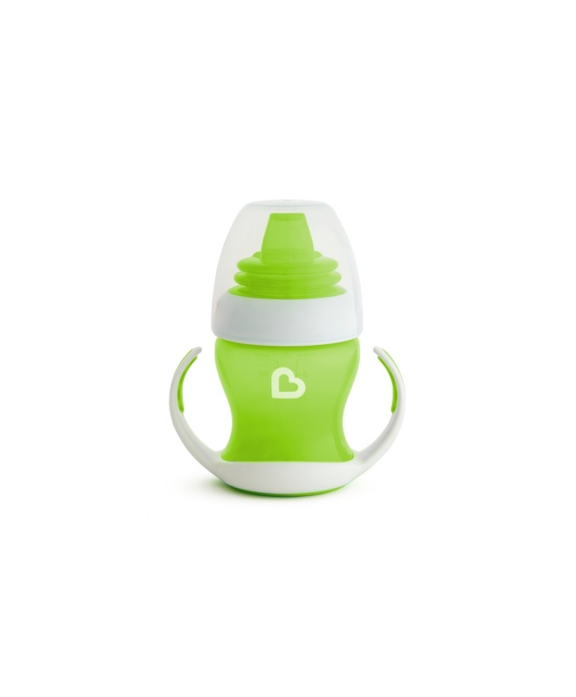 Taza transición Gentle120ml - Verde. Munchkin