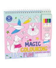 Magic colouring fun Enchanted. Floss & Rock