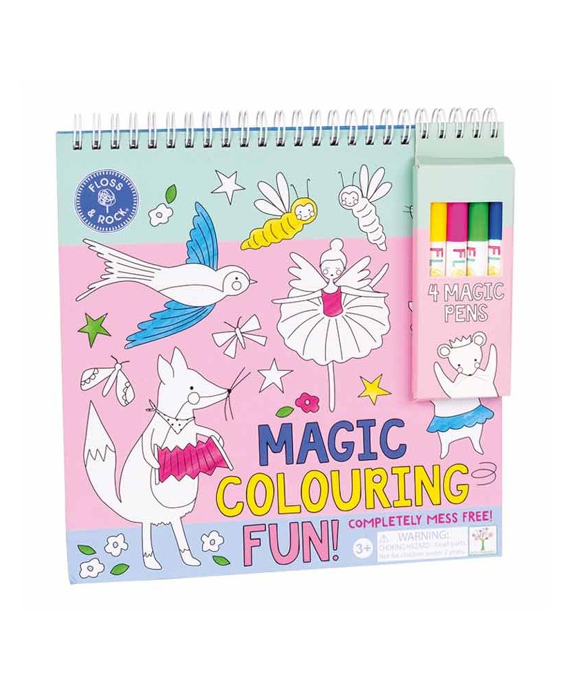 Magic colouring fun Enchanted. Floss & Rock