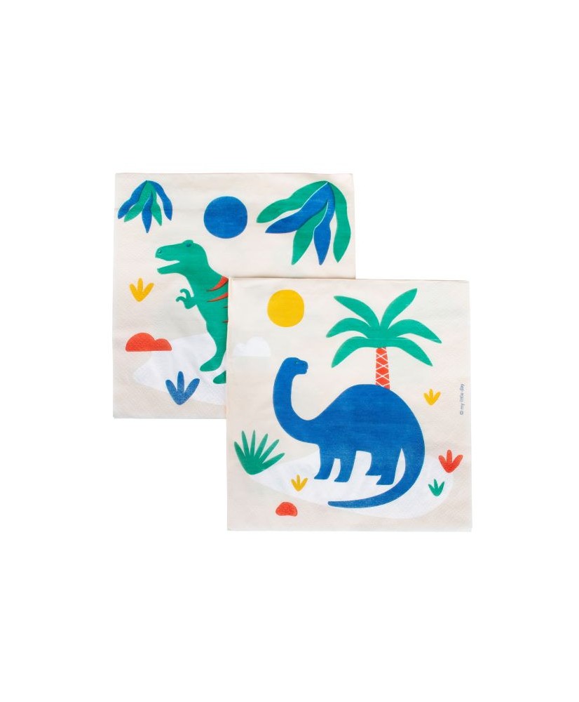 Servilletas de papel Dinosaurios (20 und.) My Little Day