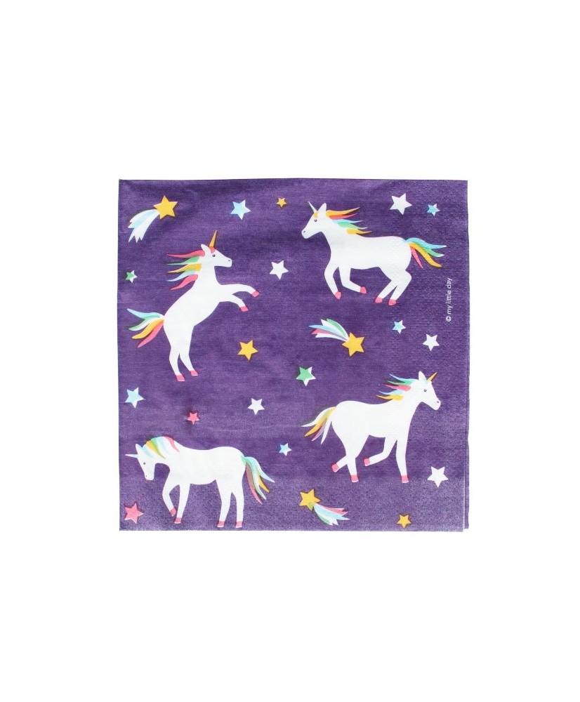 Servilletas de papel Unicornios (20 und.) My Little Day