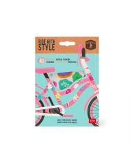 Pegatinas Reflectantes para Bicicleta - Ride With Style Unicorn. Legami