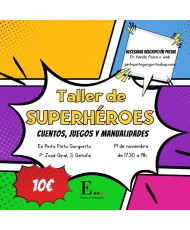 Taller de superhéroes 19 nov.