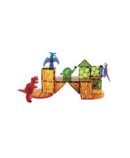 MAGNA-T Dino World 40 Pieces Set. Magna-Tiles