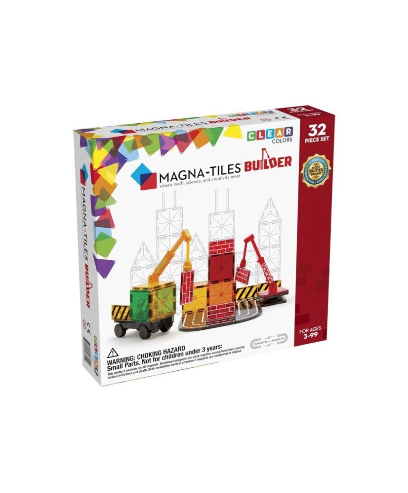 MAGNA-T Construction Set 32 pcs. Magna-Tiles