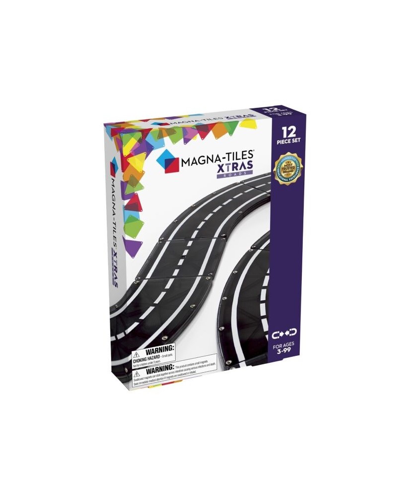 MAGNA-T Xtra Roads Set 12 pcs. Magna-Tiles