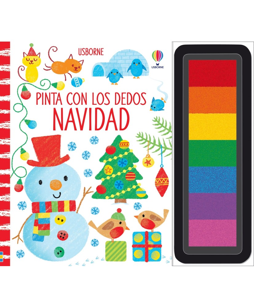 Navidad Pinta Dedos. Usborne