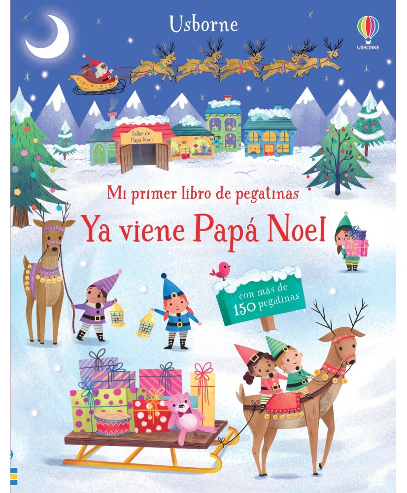 Ya viene Papá Noel. Usborne