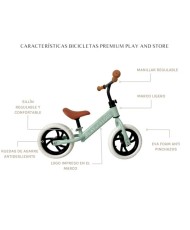 Bici de equilibrio Premium Play And Store Black