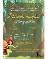 Taller Mundo mágico, 18 de...